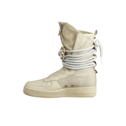 Nike Air Force 1 Rotang Anti-Slip Легкие Высокие Кроссовки для Скейтбординга Мужские Vine Color