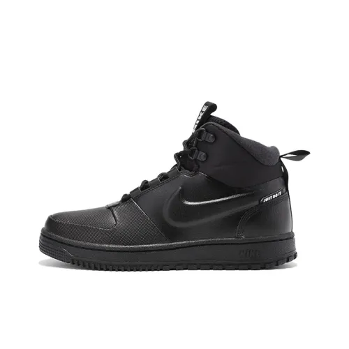 Nike Path Winter High Топ Скейтборд Кроссовки Унисекс Черный