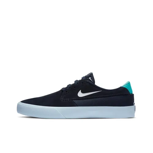 Nike SB Shane T Покрытие Slip-Resistant Низкие Кроссовки для Скейтбординга Мужские Черные Зеленые
