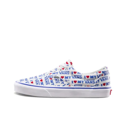 VANS Era I Heart MY VANS Low Top Скейтборд Кроссовки Unisex Белый Синий