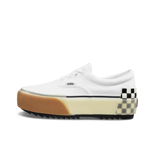 Vans Era Stacked Low Топ Скейтборд Кроссовки Женские Белые
