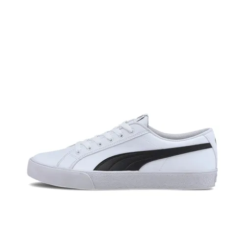 PUMA Bari Low Топ Скейтборд Кроссовки Унисекс Белый Черный