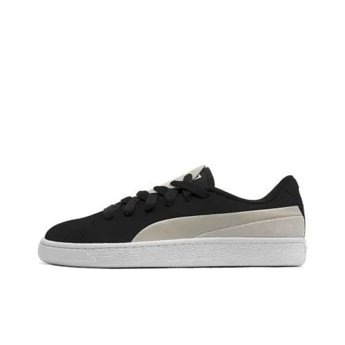 PUMA Basket Crush Paris Low Скейтборд Кроссовки Женские Черные Серые