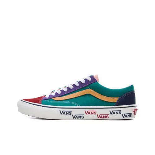 VANS Style 36 Series Низкие Скейтборд Кроссовки Унисекс Красный Синий Зеленый