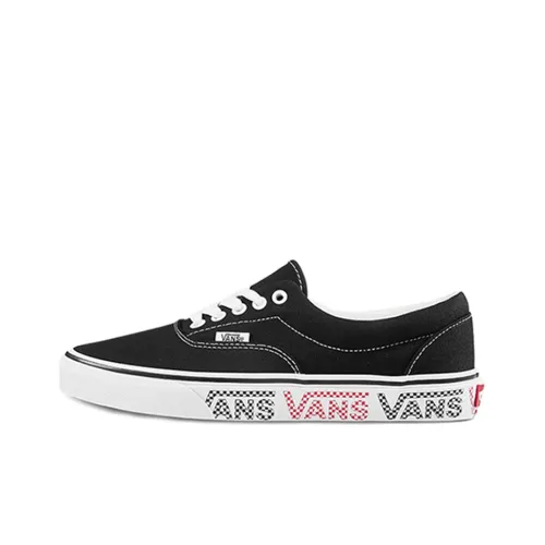 VANS Era The Low Скейтборд Кроссовки Унисекс Черные