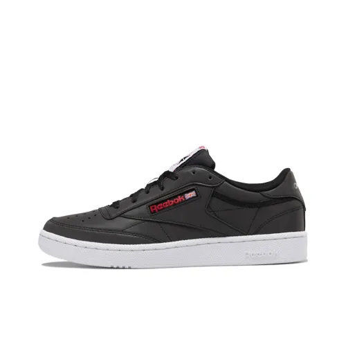Reebok Club C Series Classic 8 Low Топ Скейтборд Кроссовки Мужские Графитовый Черный