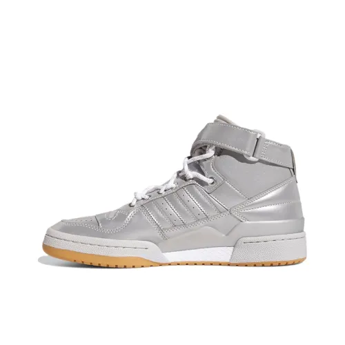 Ivy Park x Adidas Originals FORUM Mid 'ICY Park' Устойчивые к истиранию MID Скейтборд Кроссовки Unisex Silver