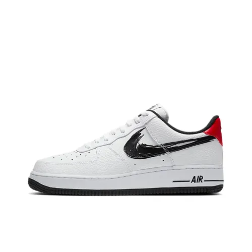 Nike Air FORCE 1 07 Lv8 Покрытие Slip-Resistant Низкий Топ Скейтбординг Кроссовки Унисекс Белый Черный