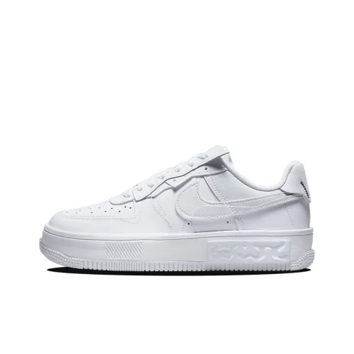 Nike Air FORCE 1 Fontanka 'Белый' Легкий Износостойкий и Нескользящий Низ Кроссовки для скейтбординга с низким верхом Женские Белые
