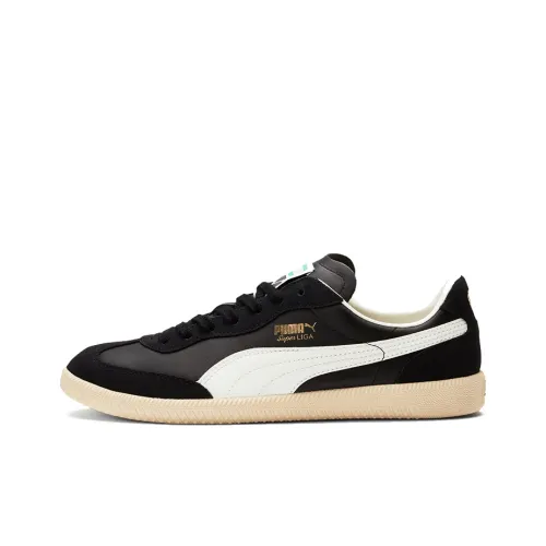 PUMA Liga Супер League Wa Low Скейтборд Кроссовки Мужские Черные