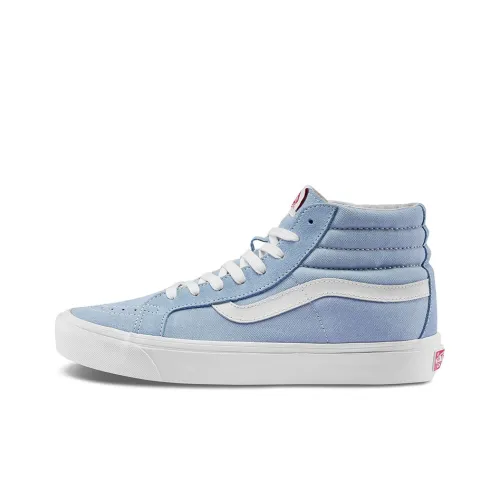 VANS SK8 LX Высокие Кроссовки для скейтбординга Унисекс Синие Белые