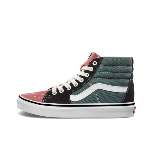 VANS SK8 CLASSICS Высокие Кроссовки для скейтбординга Унисекс Зеленый Красный Черный Желтый