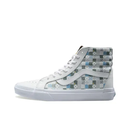 Vans SK8 Reissue D High Топ Скейтборд Кроссовки Женские Белые