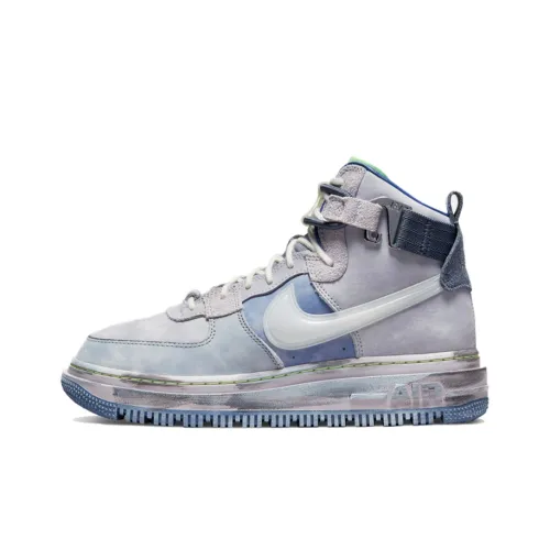 Nike Air FORCE 1 High Топ Скейтборд Кроссовки Женские Туманно-Серый