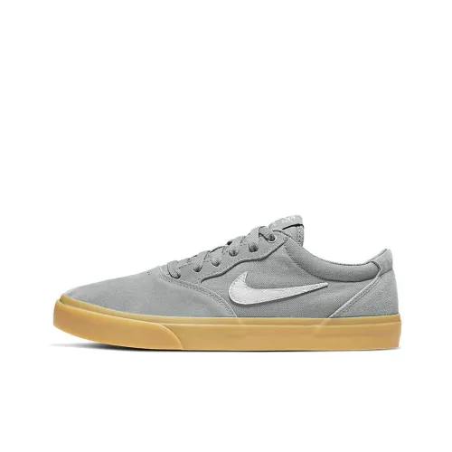 Nike SB Chron Solarsoft Anti-slip Lightweight Low-top Скейтборд Кроссовки Мужские Серые