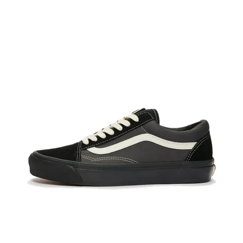 VANS Old Skool Collection Низкие Кроссовки для Скейтбординга Унисекс Черный Белый