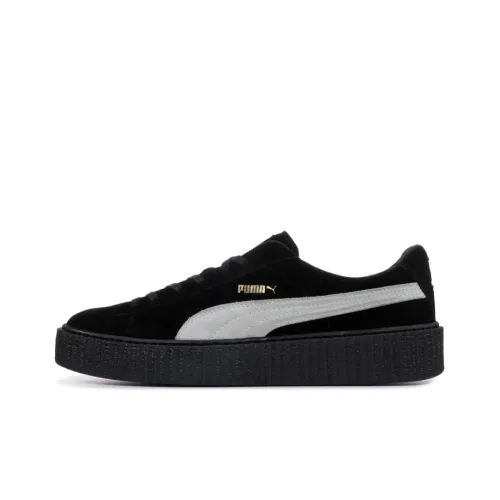 Rihanna Fenty X PUMA Suede Series Creeper Low Скейтборд Кроссовки Мужские Черные