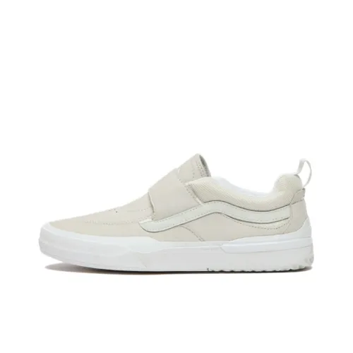 Vans Kyle Pro 2 Амортизация Устойчивый к истиранию Легкий и Дышащий Скейтборд Кроссовки Низ Унисекс Серый Белый