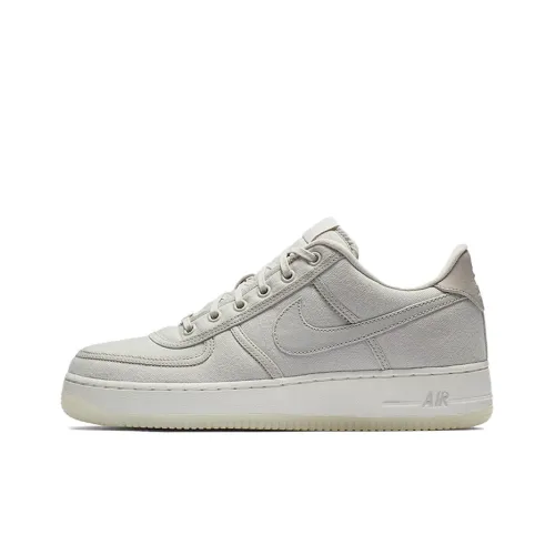 Nike Air FORCE 1 Ретро QS CNVS Non Slip Легкий Низкий Топ Скейтбординг Кроссовки Мужские Серые