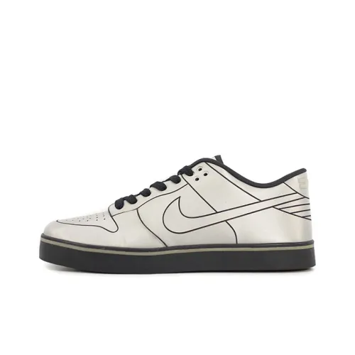 Nike Dunk Low 6,0 SE Delorean DMC 12 Low Топ Скейтборд Кроссовки Мужские Серые