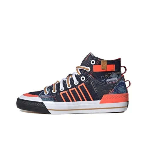 Adidas Originals Nizza Hi DL Скейтборд Кроссовки MID Топ Унисекс