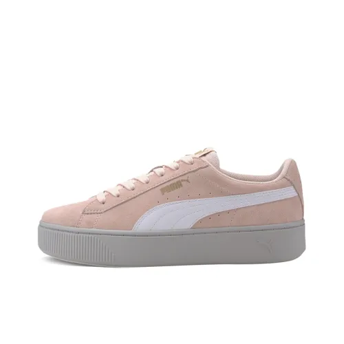 PUMA Vikky Stacked Low Топ Скейтборд Кроссовки Женские Розовые