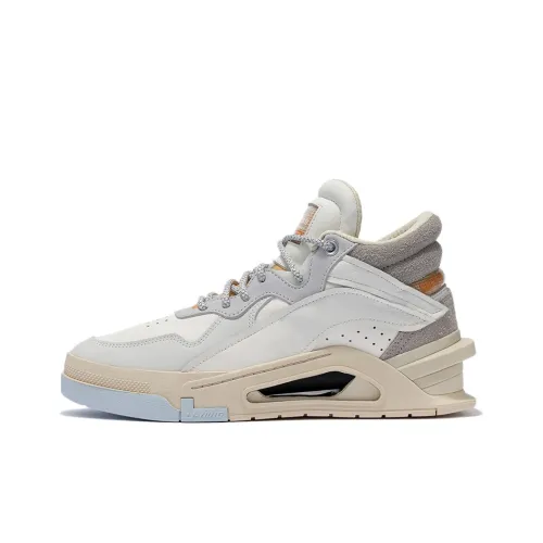 LINING Wave PREMIUM Slip-resistant Abrasion-resistant MID Top Скейтборд Кроссовки Мужские Microcrystal Серый