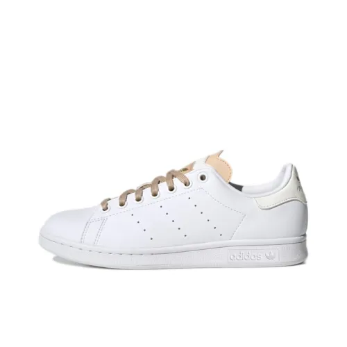 Adidas Originals StanSmith Устойчивые к истиранию покрытие Низкие кеды для скейтбординга Женские Pearl White