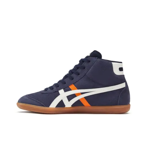 Onitsuka Tiger Tokuten MT MID Топ Скейтборд Кроссовки Унисекс Темно-синий