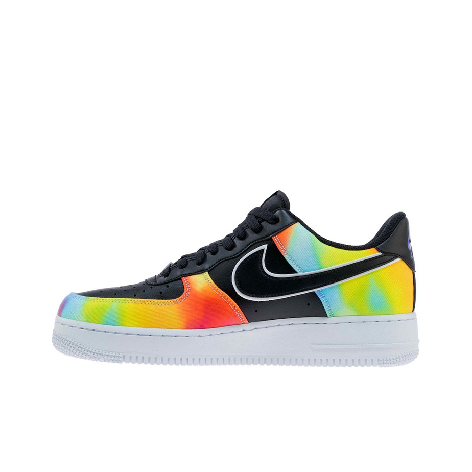 tie dye air forces
