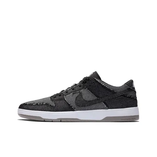 Medicom Toy x Nike Dunk SB Elite 'BE@RBRICK' Low Top Скейтборд Кроссовки Unisex Черный Серый