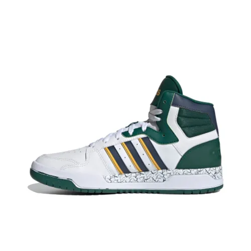 ADIDAS NEO ENTRAP MID Топ Скейтборд Кроссовки Мужские Белый Зеленый Синий