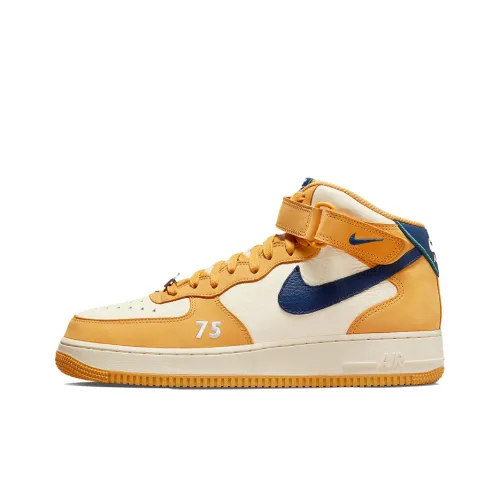 Nike Air FORCE 1 Скейтборд Кроссовки MID Топ Мужской
