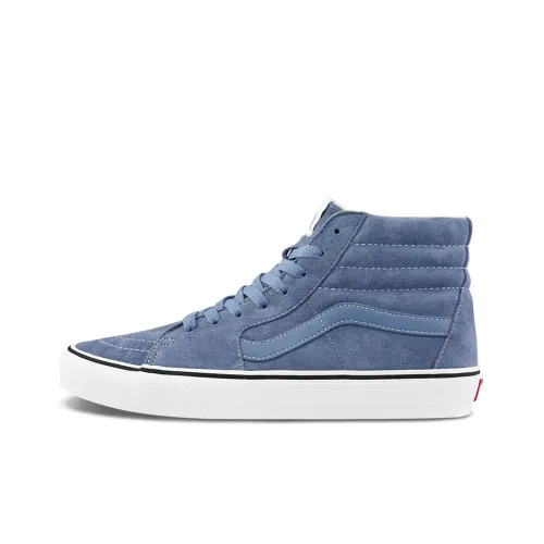 VANS SK8 Амортизация Устойчивый к истиранию Легкий And Дышащий Высокие Кроссовки для скейтбординга Унисекс Синий