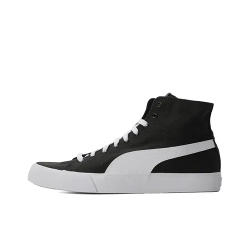PUMA Bari MID Топ Кроссовки для скейтбординга Унисекс Черный