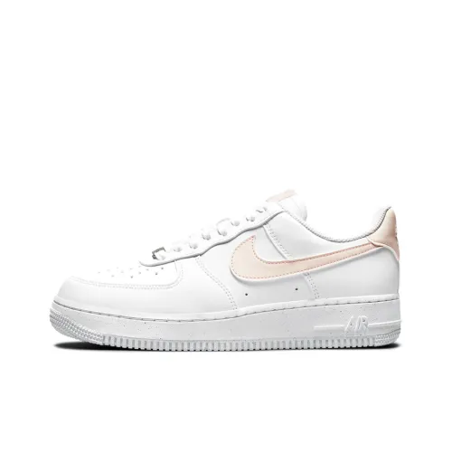 Nike Air Force 1 Белый Коралловый Slip-resistant Амортизация Устойчивость к истиранию Низкий Топ Скейтбординг Кроссовки