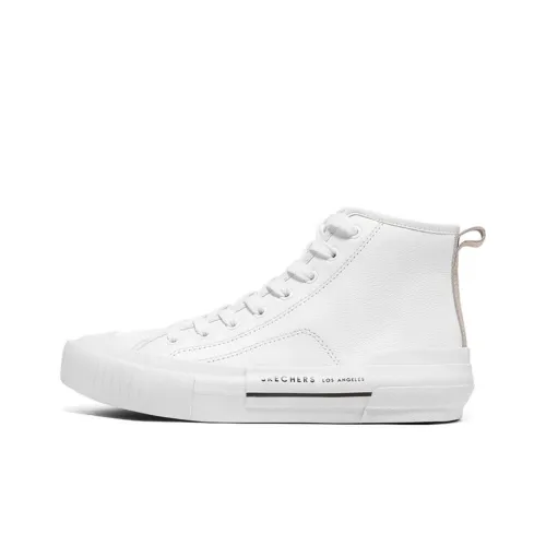 Skechers New Moon MID Топ Кроссовки для скейтбординга Женские Белые