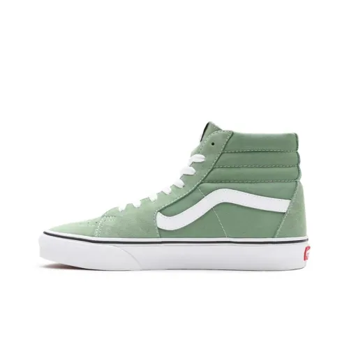 VANS SK8 Кроссовки High Топ для скейтбординга Унисекс Мятно-зеленый