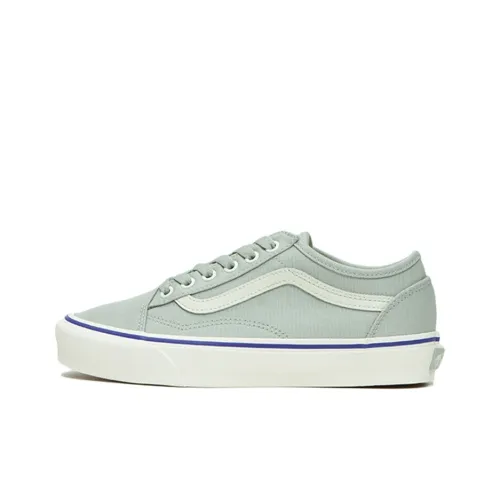 VANS Old Skool Collection Tapered Low Топ Скейтборд Кроссовки Унисекс Зеленый Синий