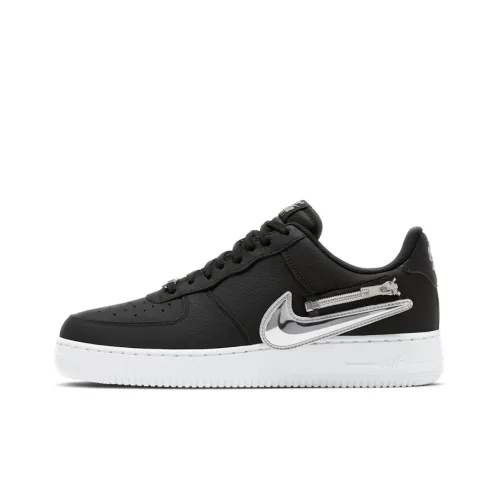 Nike Air FORCE 1 Low Топ Скейтборд Кроссовки Унисекс Черный