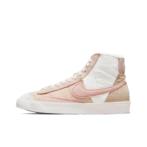 Nike Blazer 77 LX NN MID Топ Скейтборд Кроссовки Женские Жемчужно-розовый