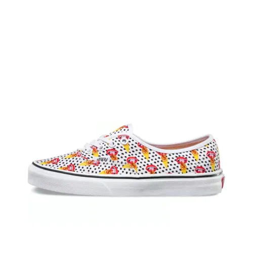 Vans Authentic Series Kendra Dandy Low Топ Скейтборд Кроссовки Женские Черный Белый Пятно