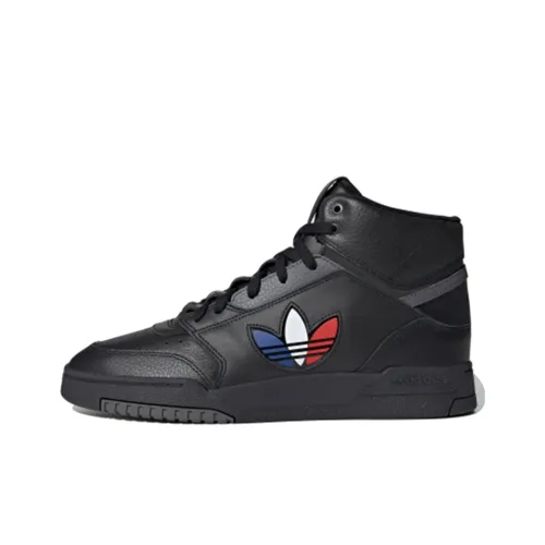 Adidas Originals Drop Step XL Устойчивые к истиранию Дышащие Высокие Кроссовки для скейтбординга Мужские Черные