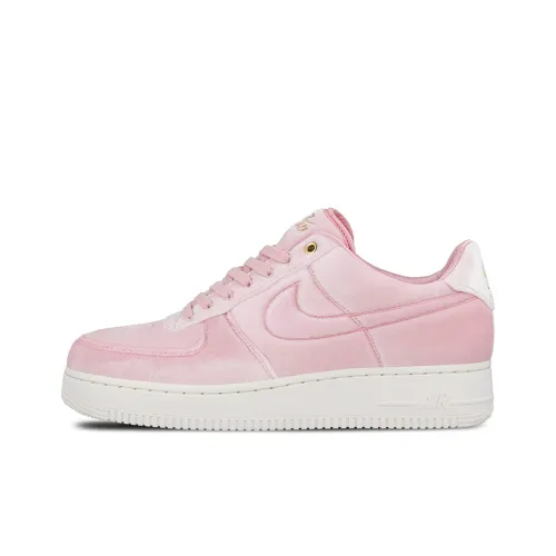 Nike Air Force 1 07 Премиум Slip-resistant Амортизация Устойчивость к истиранию Низкий топ Скейтбординг Женские Велюр