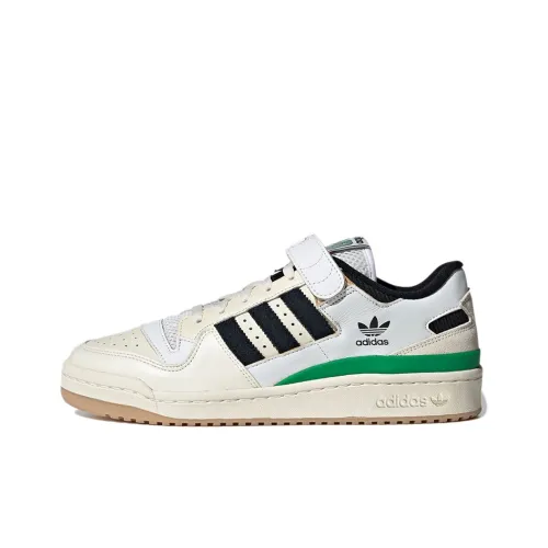 Adidas Originals FORUM 84 Low 'S' Износостойкий и Легкий Низкий Топ Скейтборд Кроссовки Унисекс Белый Зеленый