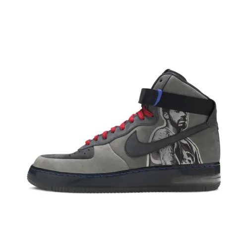 Nike Air FORCE 1 07 Rasheed Новый Si Non Slip Легкий Высокий Топ Скейтбординг Кроссовки Мужские Черный Коричневый