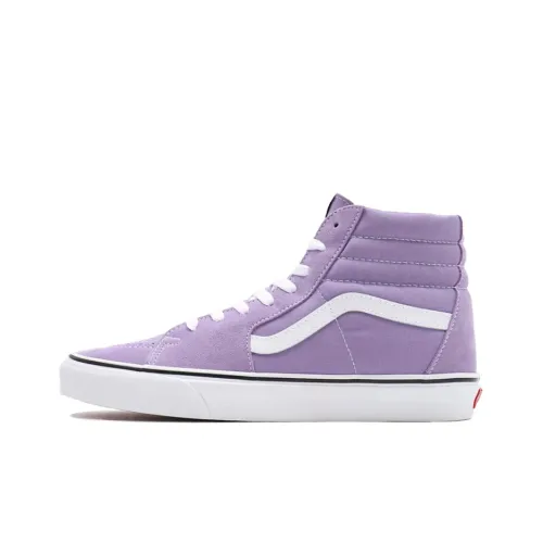 VANS SK8 High Топ Скейтборд Кроссовки Унисекс Таро Фиолетовый