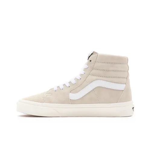 Vans SK8 Легкие и Дышащие Высокие Кроссовки для Скейтбординга Унисекс Экрю