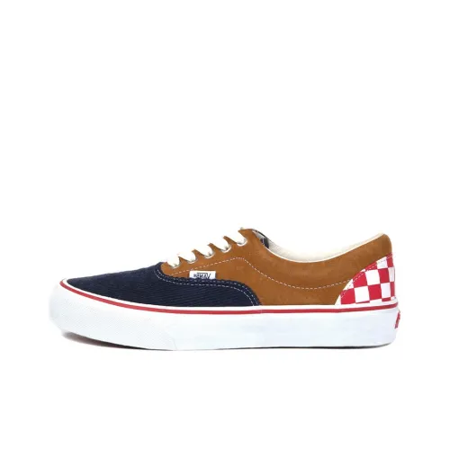 Vans Era Low Top Скейтборд Кроссовки Унисекс Черный Синий