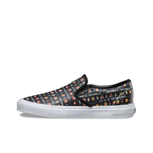 Vans Classic Slip On 'Zelda' NINTENDO Ограниченная серия Низкие кеды для скейтбординга Унисекс Mario